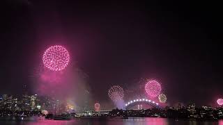 Sydney Harbour Bridge || New Year 2025 Fireworks || Cremorne Point