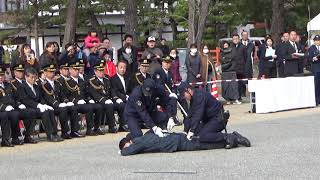 令和2年京都府警察年頭視閲式　第二部