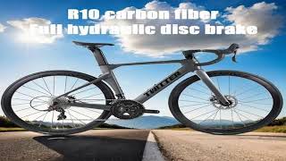 R10 carbon fiber gravel Bicycle TRP line oil disc road bike ultra light 24 speed Road Raci