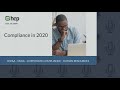 Compliance in 2020 Webinar