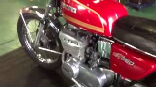 GT380 B4 エンジン始動動画