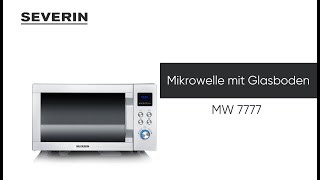 SEVERIN Mikrowelle mit Glasboden MW 7777