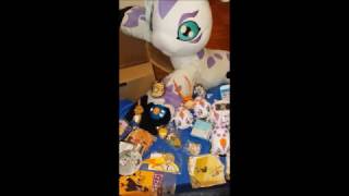 SUPER HUGE Digimon merchandise unboxing!