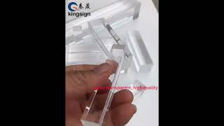 Square clear acrylic rod and difference of cast acrylic rod and extruded rod