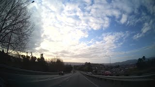 Driving SH1 the Dunedin Southern Motorway | Otago | New Zealand | 4K