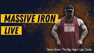 Massive Iron LIVE Podcast and Q\u0026A - January 10th, 2025