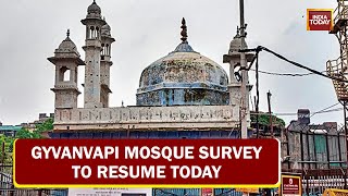 Gyanvapi Mosque Survey To Resume Today, Domes, Area Of Offering Namaz Covered On Day 2