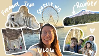 #ENGSUB 粵CANTO vlog | First Time Visiting Seattle! Day 2 | Mt. Rainier National Park 🗻