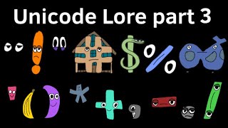 Unicode lore rebooted part 3 (Space-Solidus)