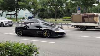 Ferrari SF90 Spider Assetto Fiorano in Seoul, Korea