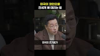 미국이 코인으로 전세계 뼈 때리는 법  [홍익희 교수]#shorts