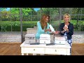 zadro large capacity luxury countertop towel steamer on qvc