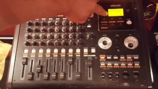 Tascam DP-02 - Como grabar secuencia en vivo!