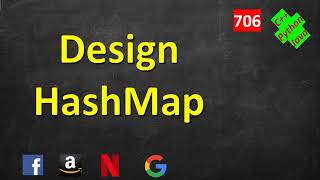 Design HashMap | LeetCode 706 | C++, Java, Python