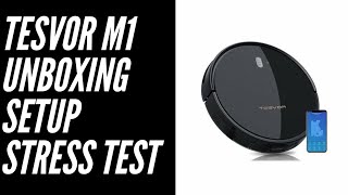 Tesvor M1 Robot Vacuum: (4000 PA) Unboxing, Setup and Stress Test!