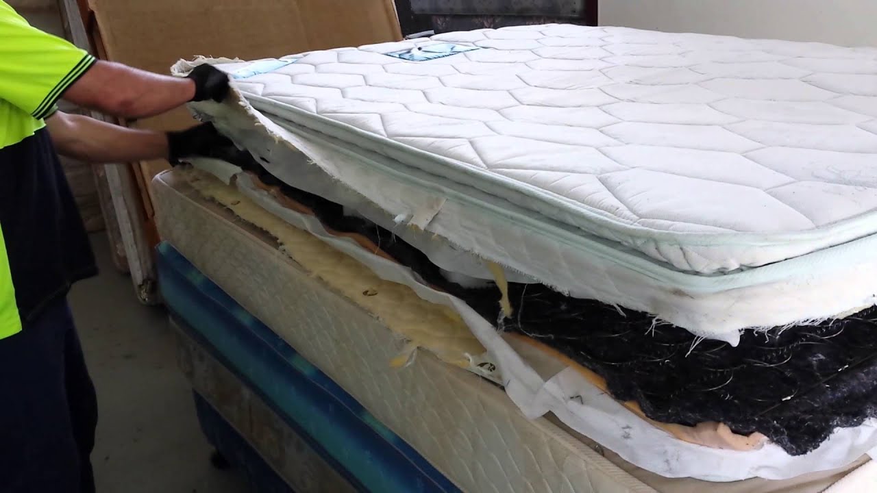 Mattress Recycling - YouTube