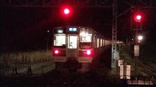 [211系5000番台のみを連結した10両編成]JR東海211系5000番台K110編成＋211系5000番台K107編成＋211系5000番台K4編成　快速中津川行　釜戸駅発車