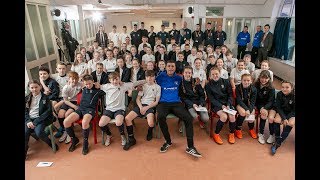 The day Chris Kamara came to visit Lymm High School