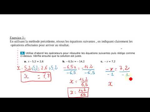 Méthode De Résolution Des équations - YouTube