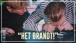 Bastiaan sniffs ketamine (special K) | Drugslab