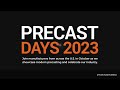 Showcase Your Company during Precast Days