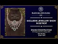 radhika jewelers gold u0026 diamond jewelry show in detroit