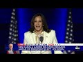 Vice President-elect Kamala Harris delivers speech ahead of Joe Biden
