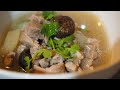 Winter Melon Soup with dry mushroom chinese recipe style