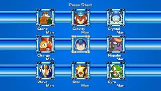 Mega Man 5 — Stage Select (Cover, Extended)