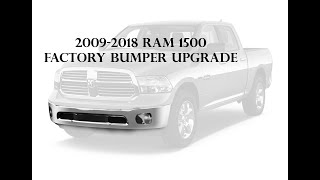 HOW TO: 4th Gen Ram 1500 Bumper Swap