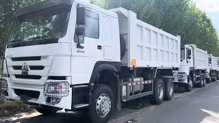 380 Howo dump truck export to Algeria