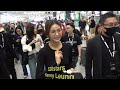 engfa waraha、charlotte austin、snack ajcharee｜hong kong airport arrival 20241024 bangkok→hong kong