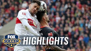 VfB Stuttgart vs. 1. FC Nurnberg | 2019 Bundesliga Highlights
