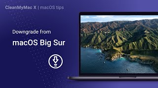 How to downgrade from macOS Big Sur to Catalina