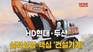 HD현대·두산, 실적성장 핵심 '건설기계' [말하는 기자들_산업_0926]