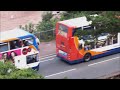 stagecoach devon enviro 400 u0026 trident line up @ torquay seafront