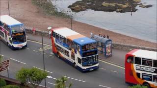 Stagecoach Devon Enviro 400 \u0026 Trident Line-up @ Torquay Seafront