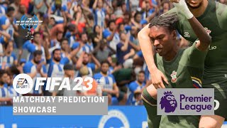 Premier League Prediction Showcase | Brighton vs. Southampton (FIFA '23 Sim)