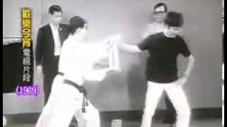 1969 Video of Bruce Lee Breaking A Board With The 1 Inch Punch