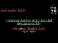leetcode 3614| Process String with Special Operations II | Reverse Simulation | Leetcode POTD| DSA