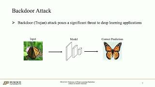 NDSS 2023 - BEAGLE: Forensics of Deep Learning Backdoor Attack for Better Defense