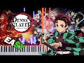 Demon Slayer : Hashira Training Arc OP - Mugen  ( Easy Piano Tutorial & Sheet)