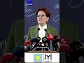 Meral Akşener 6'lı masayı dağıttı! #shorts #meralakşener