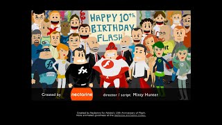 Adobe's 10th Anniversary of Flash in 2006