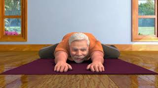 Yoga With Modi Shashankasana Tamil