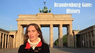 Brandenburg Gate: History