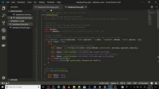 Using a class for CRUD with PHP and MySQL Database