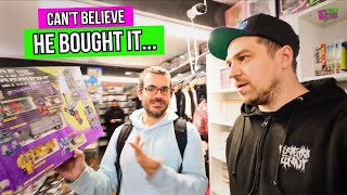 Finding EURO EXCLUSIVE TOY TREASURES in London Toy Shop \u0026 Nerdbase! EURO TRIP EP.8