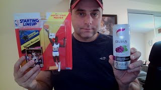 ASMR Celsius Drink Review and Gum Chewing Starting Lineup Pickup