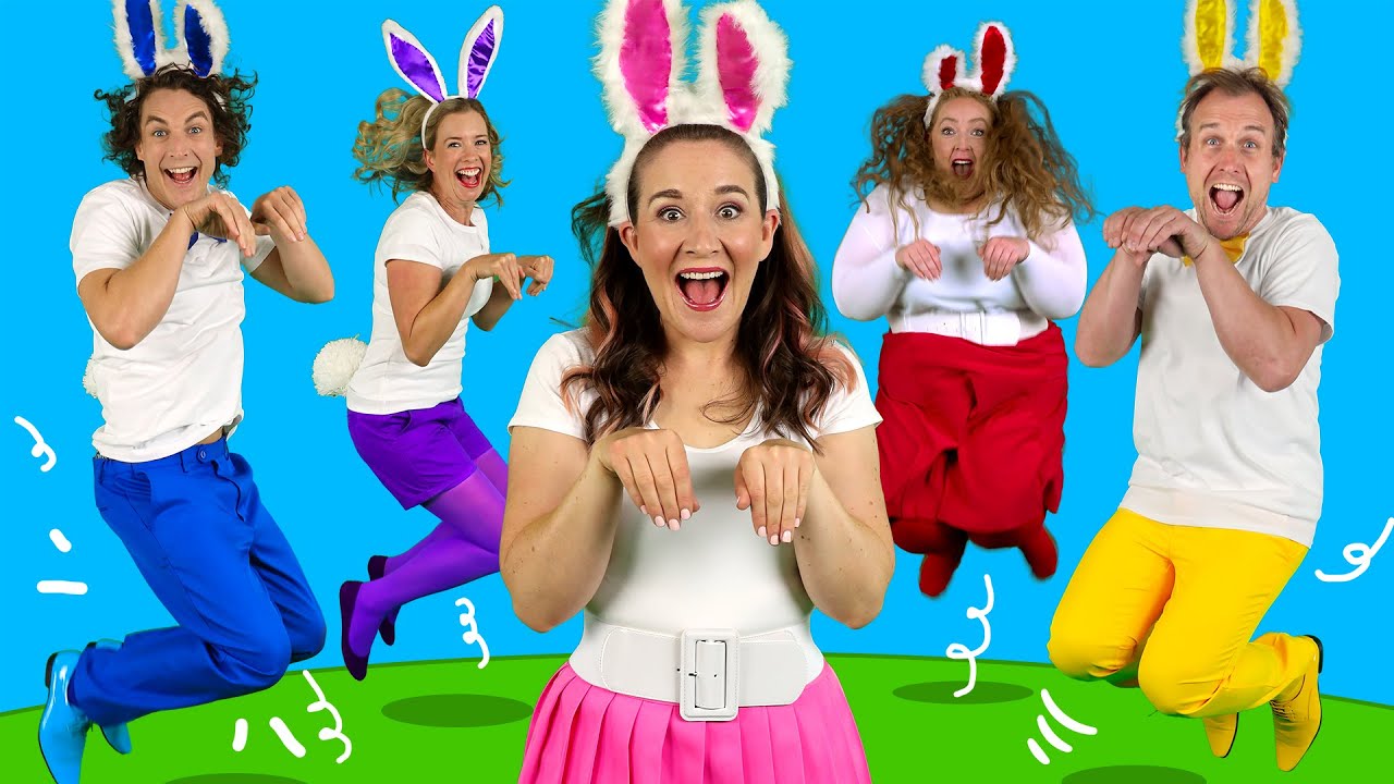 Bounce Like A Bunny! 🐰 Kids Songs & Nursery Rhymes - YouTube